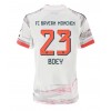 Bayern Munich Sacha Boey #23 Bortedrakt Kvinner 2025-26 Kortermet